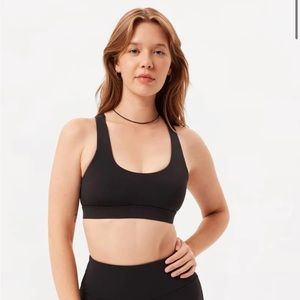 Girlfriend Collective NWT Ella Scoop Neck Sports Bra